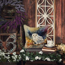 Load image into Gallery viewer, Snowy Owl Throw Pillow