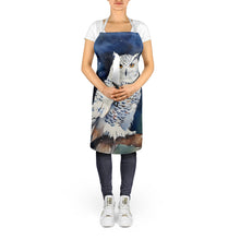Load image into Gallery viewer, Snowy Owl Apron – Artist-Designed Kitchen, BBQ &amp; Craft Apron