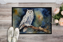 Load image into Gallery viewer, Snowy Owl Doormat-24x36 Indoor / Outdoor Rug | Made in USA