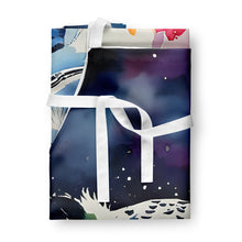 Load image into Gallery viewer, Snowy Owl Apron – Artist-Designed Kitchen, BBQ &amp; Craft Apron