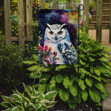 Load image into Gallery viewer, Snowy Owl Garden Flag – Outdoor Decorative Yard Flag