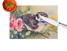 Load image into Gallery viewer, Spectacled Owl Glass Cutting Boards – Durable, Decorative Kitchen Art