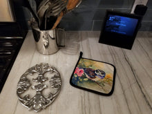 Load image into Gallery viewer, Spectacled Owl Pot Holders - Set of 2 Decorative Kitchen Helpers | Made in the USA