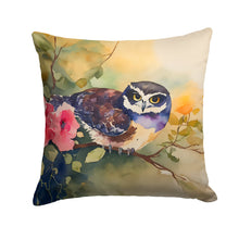 Load image into Gallery viewer, Spectacled Owl Throw Pillow - 14x14 Decorative Pillow – Art for Your Home &amp; Patio