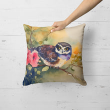 Load image into Gallery viewer, Spectacled Owl Throw Pillow
