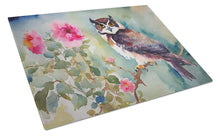 Load image into Gallery viewer, Spectacled Owl Glass Cutting Boards – Durable, Decorative Kitchen Art