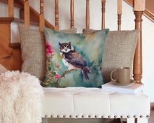 Load image into Gallery viewer, Spectacled Owl Throw Pillow - 14x14 Decorative Pillow – Art for Your Home &amp; Patio