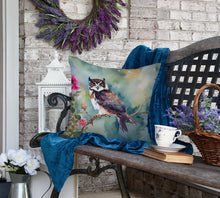 Load image into Gallery viewer, Spectacled Owl Throw Pillow
