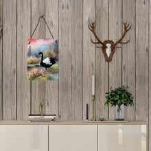 Load image into Gallery viewer, Black Swan Wall or Door Hanging Prints