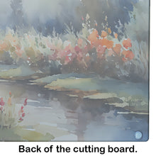 Load image into Gallery viewer, Black Swan Glass Cutting Boards – Durable, Decorative Kitchen Art