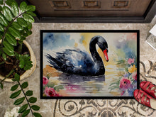 Load image into Gallery viewer, Black Swan Doormat - 18X27 Indoor / Outdoor Rug | Made in USA
