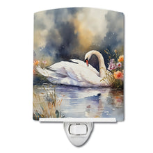 Load image into Gallery viewer, Swan Ceramic Night Light