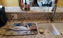 Load image into Gallery viewer, Swan Dish Drying Mat