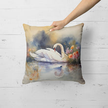 Load image into Gallery viewer, Swan Throw Pillow