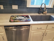 Load image into Gallery viewer, Swan Dish Drying Mat
