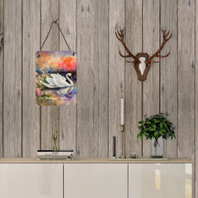 Load image into Gallery viewer, Swan Wall or Door Hanging Prints