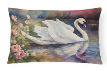 Load image into Gallery viewer, Swan Throw Pillow