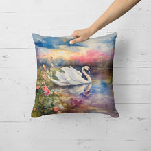 Load image into Gallery viewer, Swan Throw Pillow