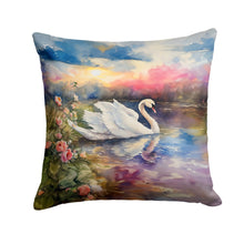 Load image into Gallery viewer, Swan Throw Pillow