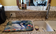 Load image into Gallery viewer, Swan Dish Drying Mat