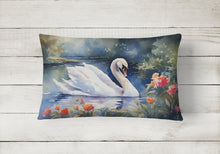 Load image into Gallery viewer, Swan Throw Pillow