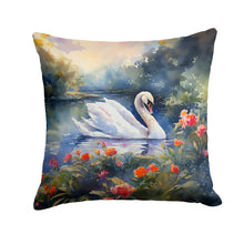 Load image into Gallery viewer, Swan Throw Pillow
