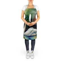 Load image into Gallery viewer, Swan Apron – Artist-Designed Kitchen, BBQ &amp; Craft Apron