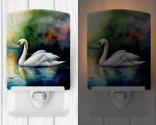 Load image into Gallery viewer, Swan Ceramic Night Light