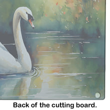 Load image into Gallery viewer, Swan Glass Cutting Boards – Durable, Decorative Kitchen Art