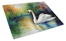 Load image into Gallery viewer, Swan Glass Cutting Boards – Durable, Decorative Kitchen Art