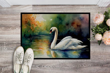 Load image into Gallery viewer, Swan Doormat - 18X27 Indoor / Outdoor Rug | Made in USA