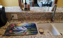 Load image into Gallery viewer, Swan Dish Drying Mat