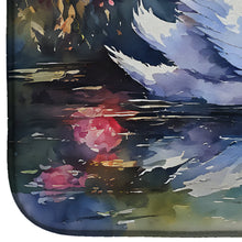 Load image into Gallery viewer, Swan Dish Drying Mat
