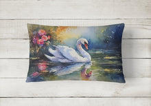 Load image into Gallery viewer, Swan Throw Pillow