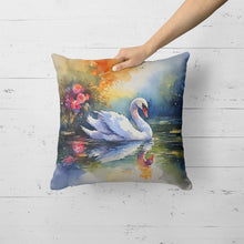 Load image into Gallery viewer, Swan Throw Pillow