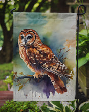 Load image into Gallery viewer, Tawny Owl Garden Flag – Outdoor Decorative Yard Flag