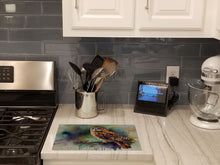 Load image into Gallery viewer, Tawny Owl Glass Cutting Boards – Durable, Decorative Kitchen Art