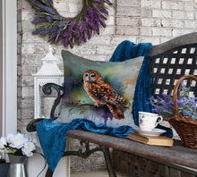Load image into Gallery viewer, Tawny Owl Throw Pillow