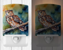 Load image into Gallery viewer, Tawny Owl Ceramic Night Light
