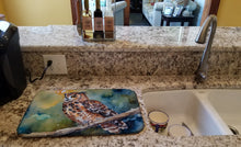 Load image into Gallery viewer, Tawny Owl Dish Drying Mat