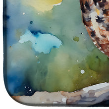 Load image into Gallery viewer, Tawny Owl Dish Drying Mat