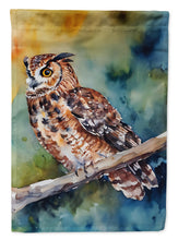 Load image into Gallery viewer, Tawny Owl Garden Flag – Outdoor Decorative Yard Flag