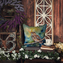 Load image into Gallery viewer, Tawny Owl Throw Pillow