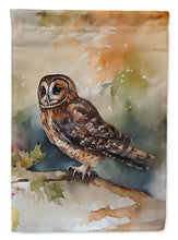 Load image into Gallery viewer, Tawny Owl Garden Flag – Outdoor Decorative Yard Flag