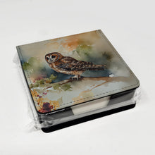 Load image into Gallery viewer, Tawny Owl PU Leather Note Paper Holder