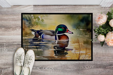 Load image into Gallery viewer, Wood Duck Doormat-24x36 Indoor / Outdoor Rug | Made in USA