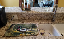 Load image into Gallery viewer, Wood Duck Dish Drying Mat