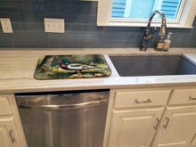 Load image into Gallery viewer, Wood Duck Dish Drying Mat