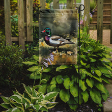 Load image into Gallery viewer, Wood Duck Garden Flag – Outdoor Decorative Yard Flag