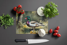 Load image into Gallery viewer, Wood Duck Glass Cutting Boards – Durable, Decorative Kitchen Art